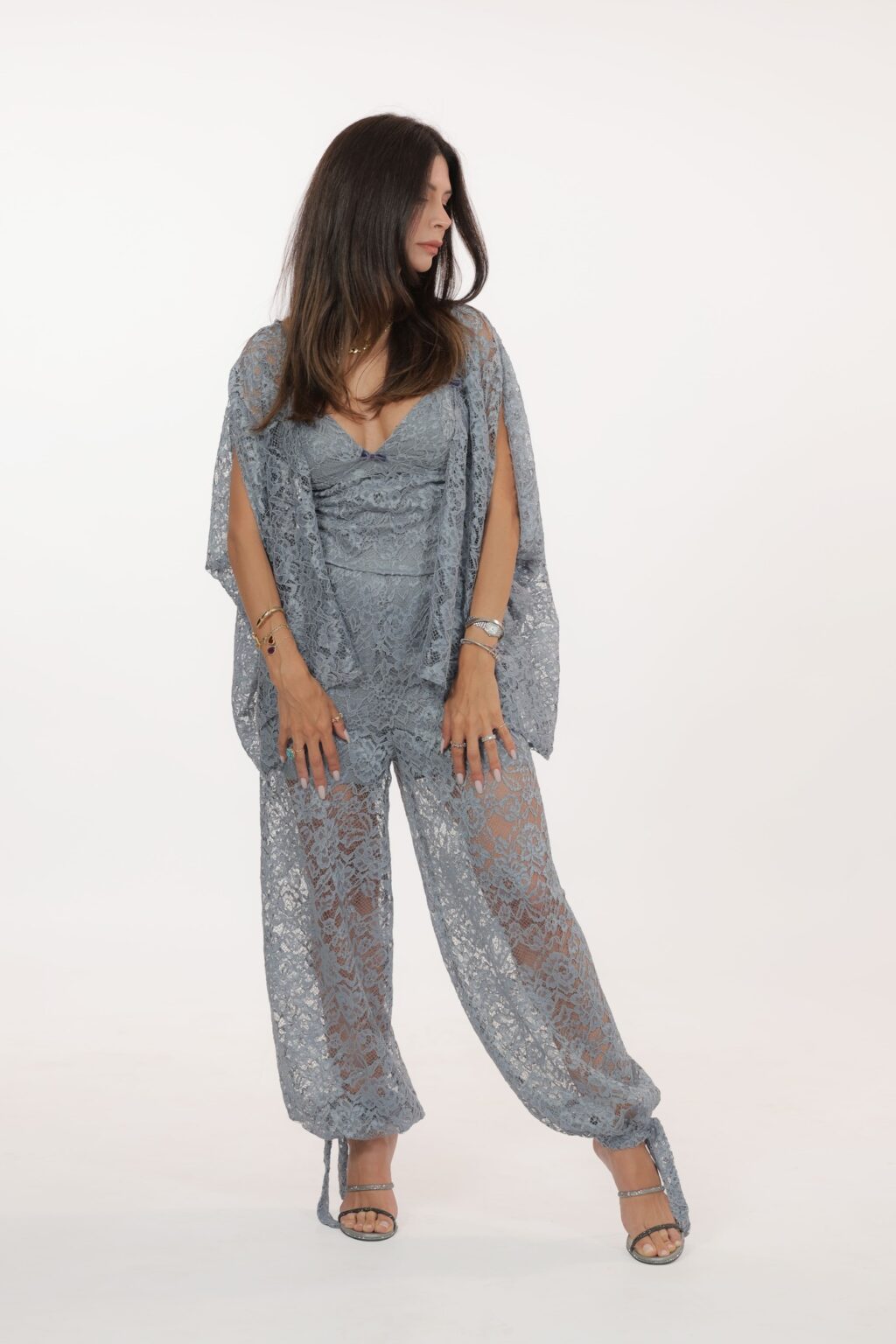 ROSEWATER KIMONO -  Pink